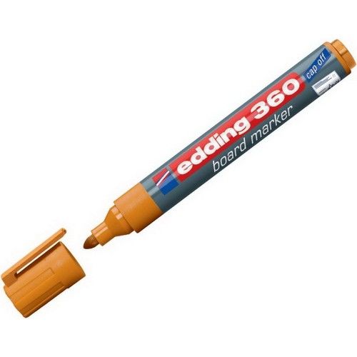 EDDİNG 360 TURUNCU TAHTA KALEM