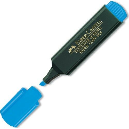 F.C. 1548 MAVİ FOSFORLU KALEM TEXTLINER