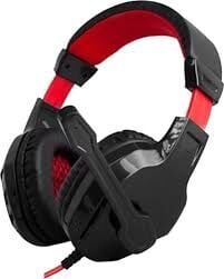 SNOPY SN-R3 RAMPAGE KIRMIZI-SİYAH KULAKLIK
