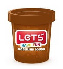 LETS L8440-6 TEK RENK OYUN HAMURU KAHVERENGİ
