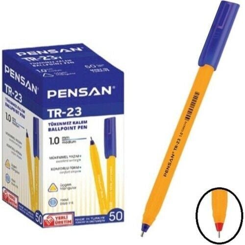 PENSAN TR-23 ÜÇGEN TÜKENMEZ MAVİ