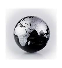 GÜRBÜZ DÖNEN KÜRE 15 CM SİYAH