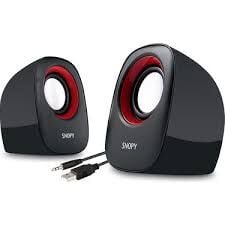SNOPY SN-120 SİYAH/KIRMIZI USB SPEAKER