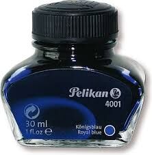 PELİKAN 4001 MAVİ DOLMA KALEM MÜREKKEBİ