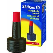 PELİKAN ISTAMPA MÜREKKEBİ KIRMIZI 28ML
