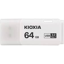 KIOXIA 64GB U301 USB 3.2 BEYAZ FLASH BELLEK