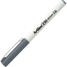 ARTLINE 210N KEÇE UÇLU YAZI KALEMİ 0.6MM KOYU GRİ