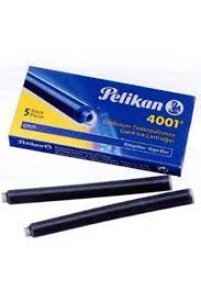 PELİKAN 4001 MAVİ KALEM KARTUŞU DEV ROYAL (5Lİ PK)