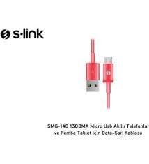 S-LİNK SMG-140 MICRO USB DATA-ŞARJ KABLOSU