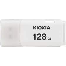 KIOXIA 128GB U202 USB 2.0 BEYAZ FLASH BELLEK