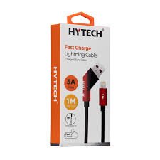 HYTECH HY-X315 3A İPHONE 1M SİYAH ŞARJ KABLOSU