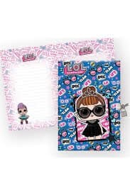 KESKİNCOLOR L.O.L HATIRA DEFTERİ 14*20  KİLİTLİ