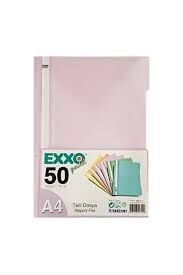 EXXO TTRP115 PASTEL LAVANTA A4 TELLİ DOSYA