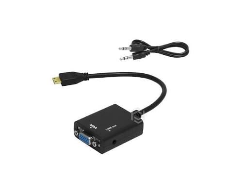 FRİSBY FA-6672C MİNİ HDMI-VGA VE SES AKTİF DİJİTAL ANALOG DÖNÜŞTÜRÜCÜ