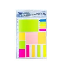 MAS KOMBO YAPIŞKANLI NOT KAĞIT KARMA SET 18 S