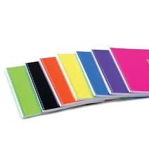 KOMEKS A4 120YP ÇİZGİLİ SPİRALLİ DEFTER SERT KPK