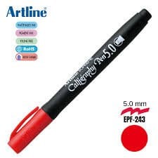 ARTLINE SUPREME CALLİGRAPHY PEN 5.0 KIRMIZI