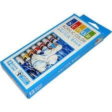 SÜDOR 125T 12Lİ TÜP AKRİLİK BOYA 12ML
