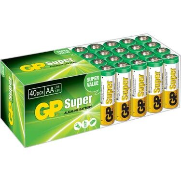 GP AA BOY KALEM PİL 40 LI PK GP15G-2S4