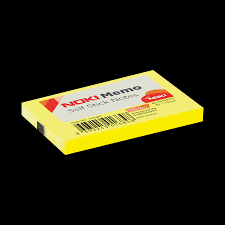 NOKİ MEMO 50MM X 75MM SARI 12006