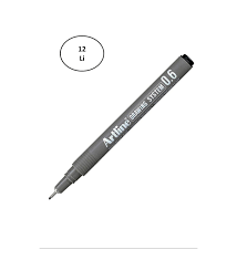 ARTLINE DRAWING SYSTEM 0.6 MM SİYAH EK-236