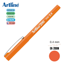ARTLINE 200N KEÇE UÇLU YAZI KALEMİ 0.4MM TURUNCU