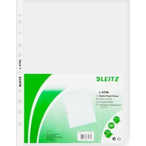 LEITZ L-4796 100LÜ POŞET DOSYA ŞEFFAF BUZLU