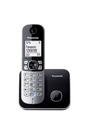 PANASONIC KX-TG6811 SİYAH TELSİZ TELEFON 120 REHBER
