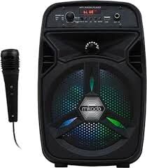 MİKADO MD-814KP 15W 3.7V 1200MAH SİYAH KABLOLU MİKROFON AUX