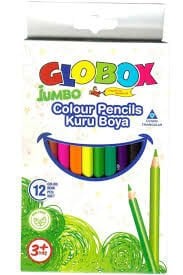 GLOBOX JUMBO KURU BOYA 12 Lİ
