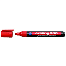 EDDİNG 330 KIRMIZI PERMANENT MARKER KALEMİ