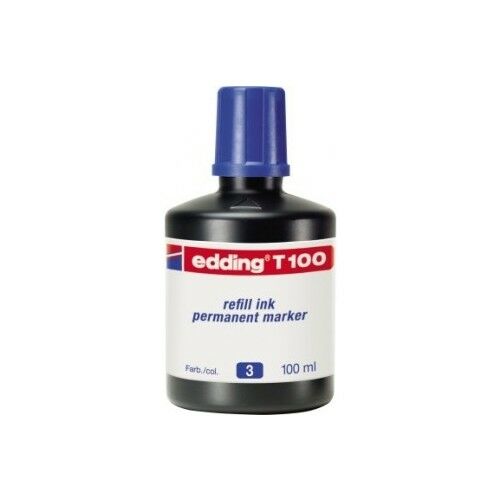 EDDİNG T100 MAVİ REFİL İNK PERMANENT MARKER