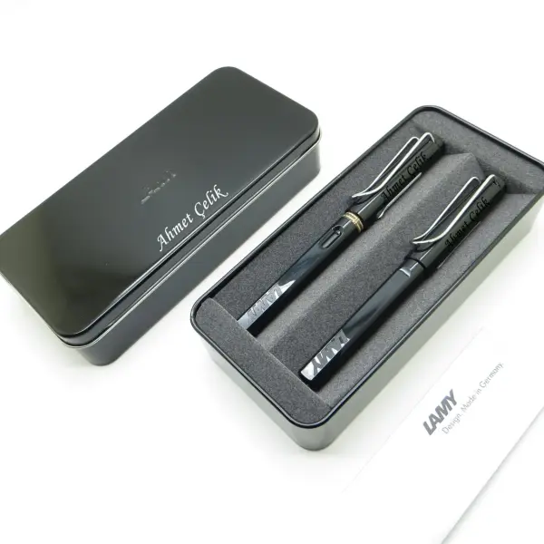 LAMY 256  SİYAH RENK HEDİYELİK DOLMA KALEM