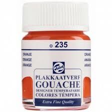 TALENS GOUACHE 235 ORANGE