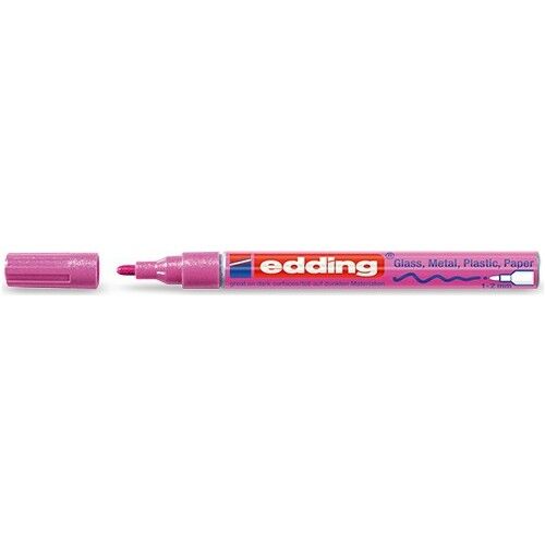 EDDİNG 751 METAL PEMBE DEKORASYON MARKÖR KALEMİ