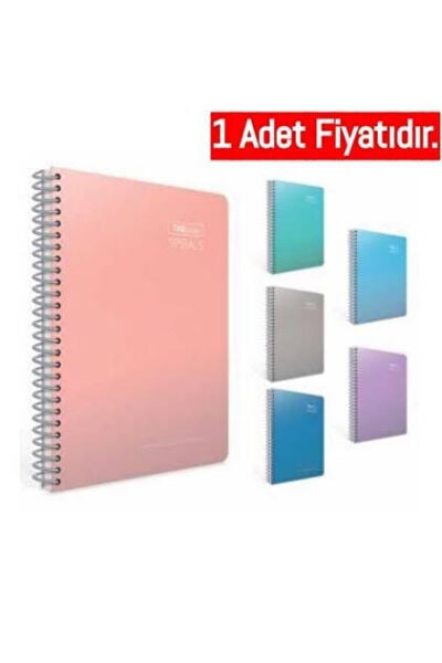 GIPTA 5520 THEBOOK SPİRALS SP. SERT KP.DF. 17X24 140YP.ÇİZGİSİZ