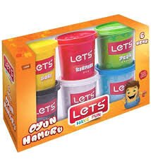 LETS OYUN HAMURU 6 RENK 690GR L-8350