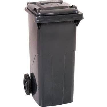 120 LT ÇÖP KONTEYNER SİYAH