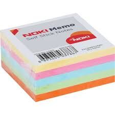 NOKİ MEMO 50MM X 50MM 250 YP KÜP BLOK PASTEL KOD 12203