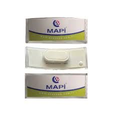 MAPİ 1025 DİKDÖRT. ŞEFFAF MIKNATISLI İSİMLİK 70x35