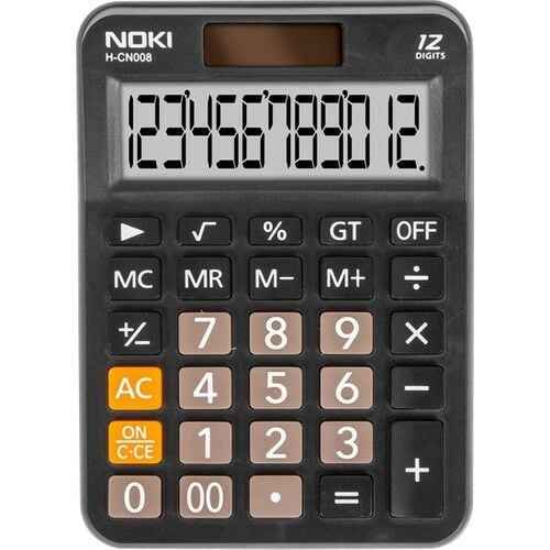 NOKİ H-CN008 HESAP MAKİNASI 12 HANE