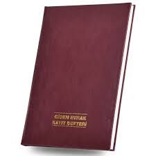 GÜLPAŞ GİDEN EVRAK DEFTER SUNİ DERİ CİLTLİ 100YP