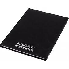 GÜLPAŞ GELEN EVRAK DEFTER SUNİ DERİ CİLTLİ 100YP