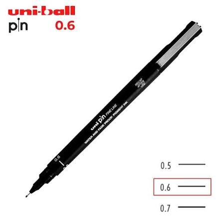 UNİ-BALL 0.6-200 UNI PIN BLACK