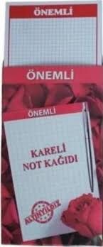 ALTINYILDIZ ÖNEMLİ KARELİ NOT KAĞIDI 50 Lİ