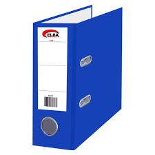 ELBA TELGRAF MAVİ LÜX PLASTİK KLASÖR