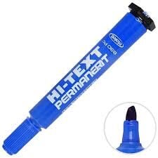 HI-TEXT 830PC MAVİ KESİK UÇ MARKÖR KALEMİ