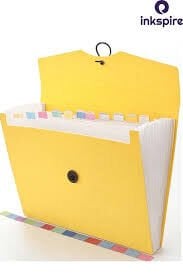 TEMAT 13 CEPLI KORUKLU EVRAK DOSYASI SARI 39487