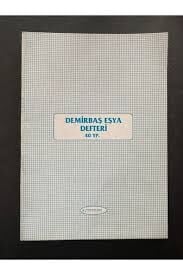 ALTINYILDIZ DEMİRBAŞ EŞYA DEFTERİ 40 YP