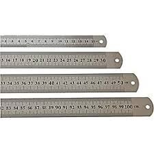 BAFİX ÇELİK CETVEL 20 CM (METAL CETVEL)